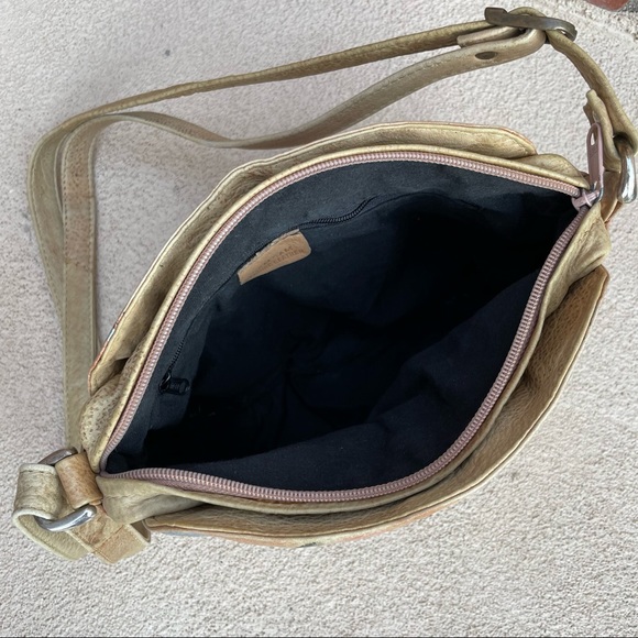 Sam-Sam VTG Artisan Genuine Leather Crossbody/Shoulder Bag - Picture 8 of 9